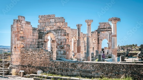 Site archéologique de Volubilis, Maroc