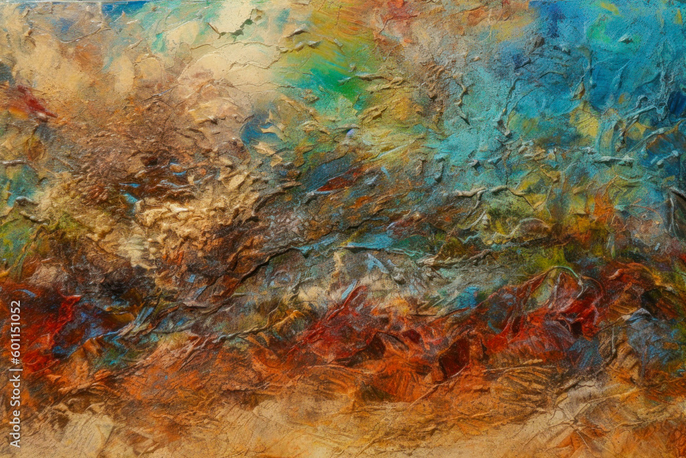 Abstract multicolored background made with acrylic paints Abstract multicolored background made with acrylic paints