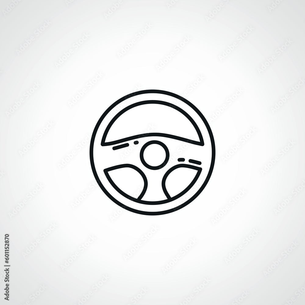 car steering wheel line icon. car steering wheel outline icon. car steering wheel line icon. car steering wheel outline icon.