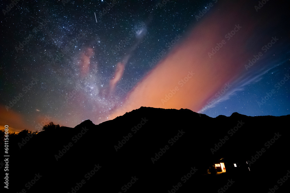 stars at night in Patagonia El Bolson, Argentina