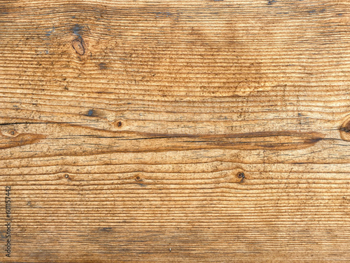 Wooden background with traces of antiquity close-up