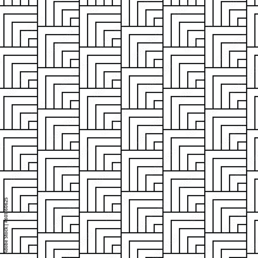abstract modern black seamless diagonal geometric line pattern.
