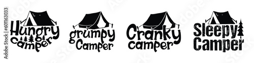 camping T shirt Design Bundle, Quotes about camping, Adventure, outdoor, camping T shirt, Hiking, Camping typography T shirt design Collection