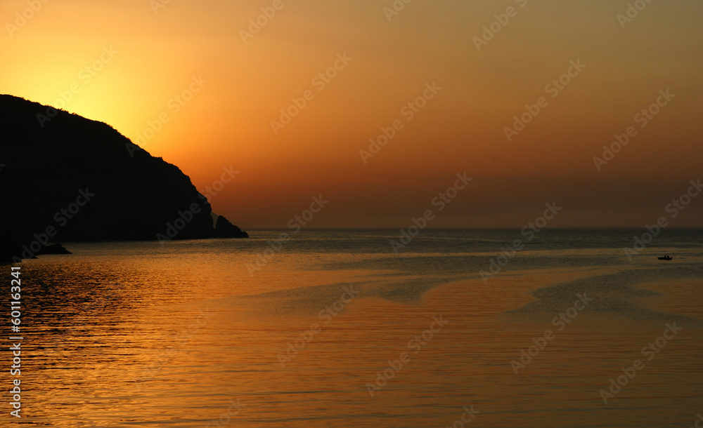 Sunset view in Amasra