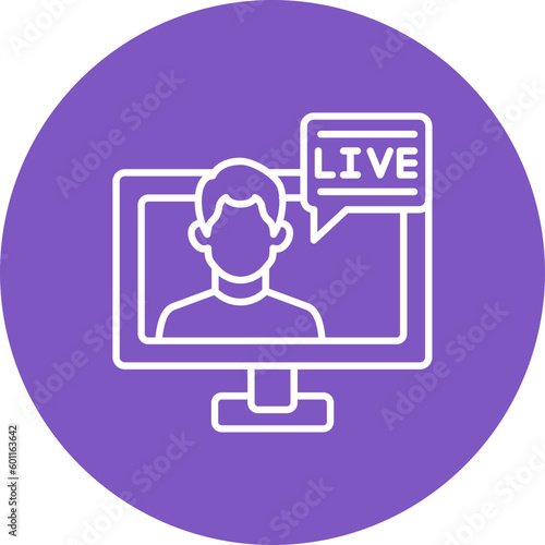 Live Stream Icon