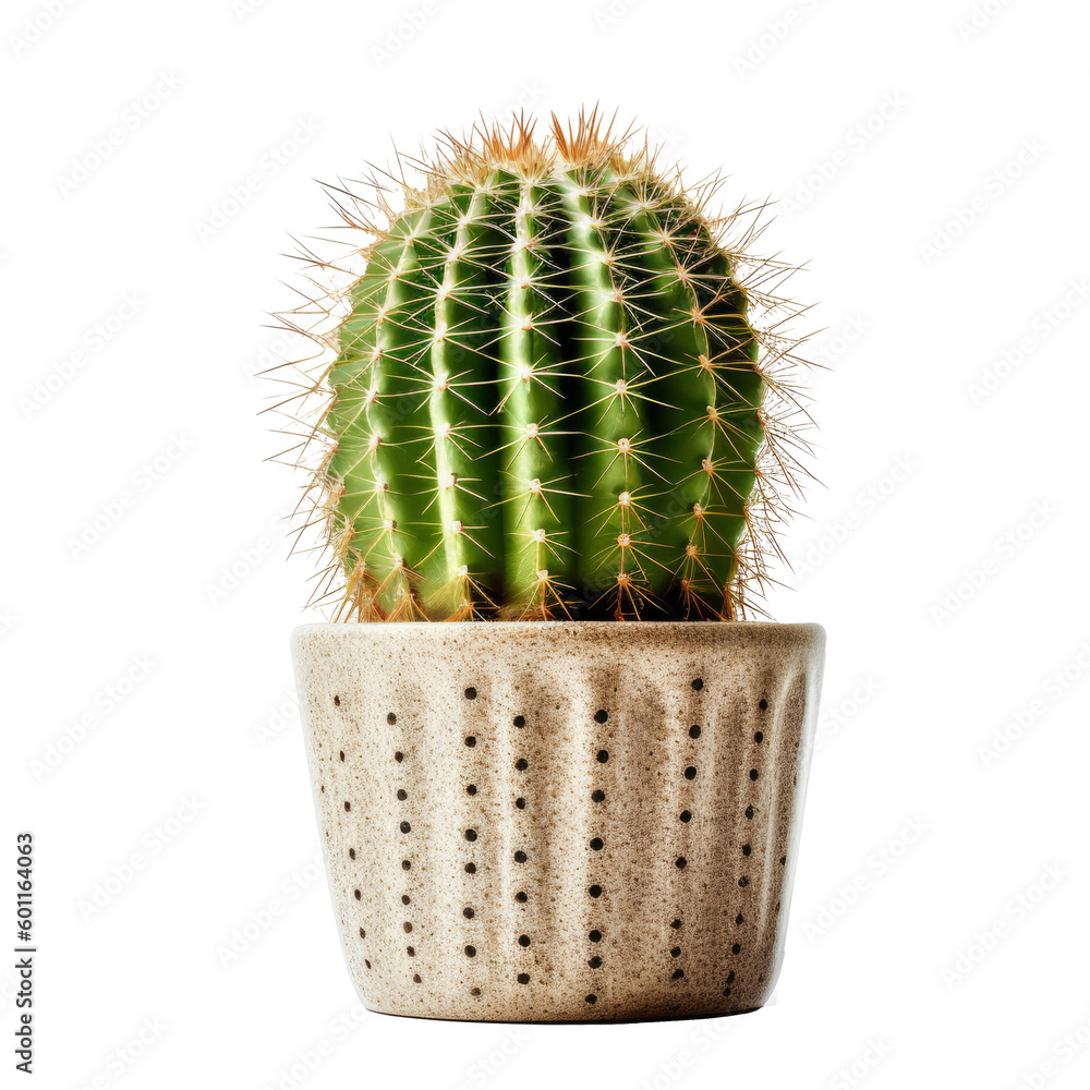 Cactus isolated. Illustration AI Generative. Cactus isolated. Illustration AI Generative.