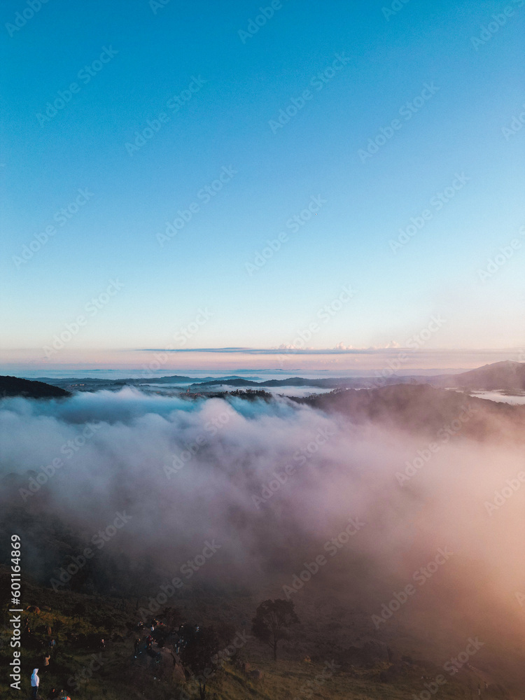 Stunning Landscapes of Pico do Olho d'Água in Mairiporã, São Paulo.  These stunning landscape photographs capture the majesty of the surrounding mountains, forests, and trees.