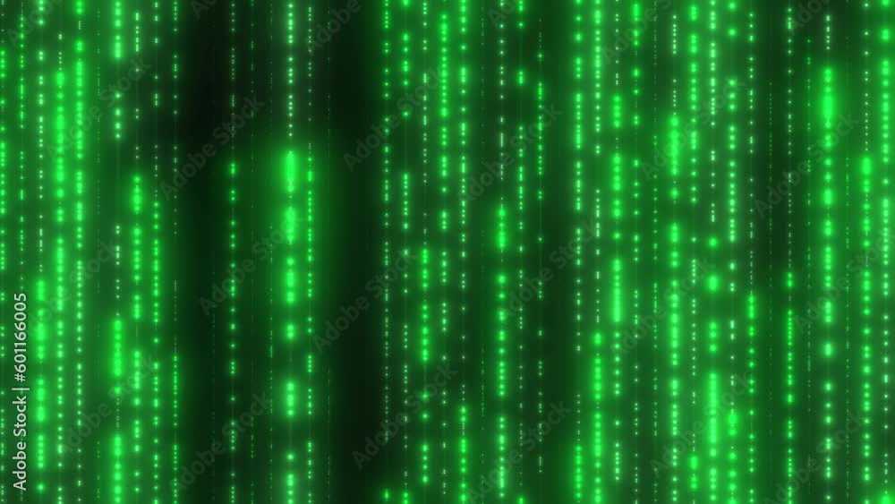 Abstract animated background with moving colored particles Abstract animated background with moving colored particles