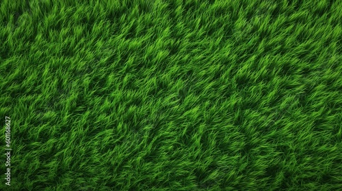 illustration, green grass, ai generative