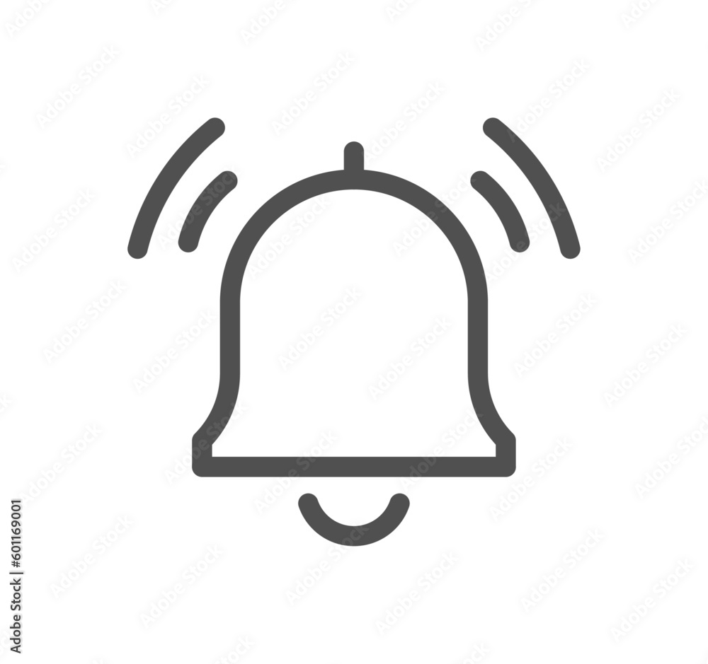 Notification related icon outline and linear vector. Notification related icon outline and linear vector.