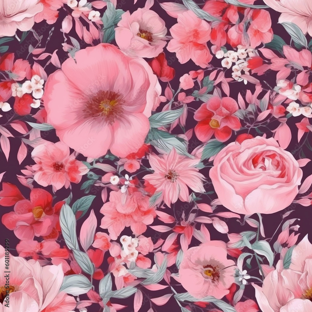 pink floral bloom seamless backgrounds pink floral bloom seamless backgrounds