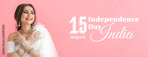 Beautiful Indian woman in s...