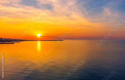 Beautiful coastline near Caorle, Italy, at sunrise © naturenow