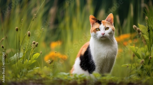 Elegant Japanese Bobtail: A Photogenic Feline with a Distinctive Personality