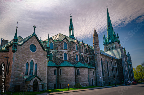 Assumption Cathedral in Trois-Rivières, Canada, or Cathédrale de l'Assomption de Trois-Rivières in French