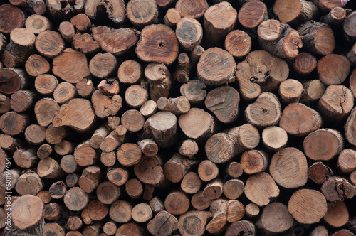 Stack of Firewood  Use as a Background image or texture 