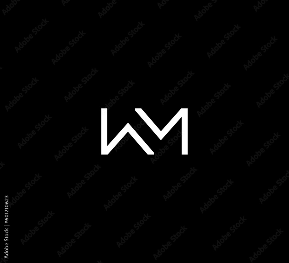Obraz na plátně WM logo