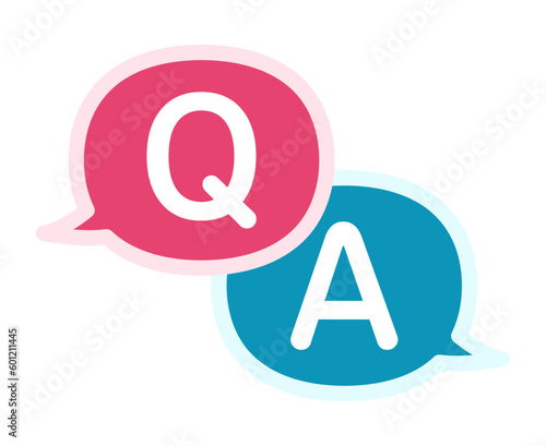 Q &Aの吹き出し