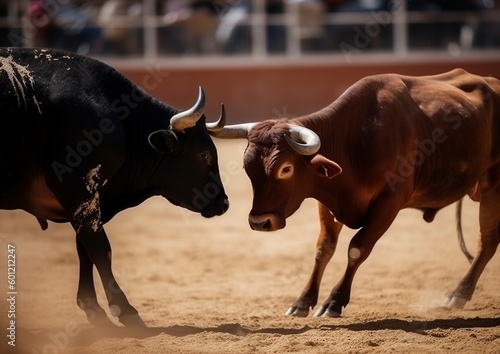 image,traditional bullfight in spain,generative ai