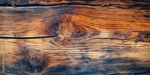Burnt wooden plank surface,...