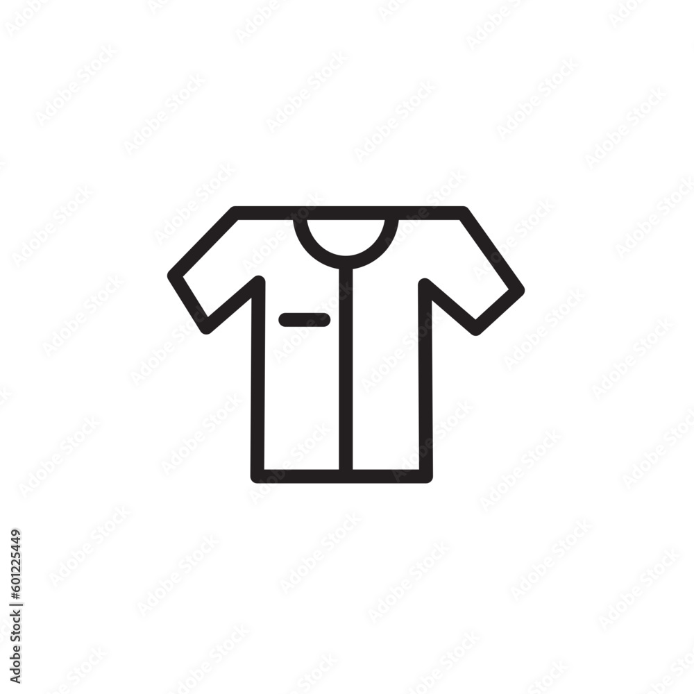 Dress Fashion Shirt Outline Icon Dress Fashion Shirt Outline Icon