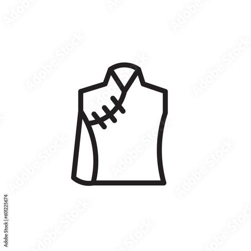 China Chinese Clothing Outline Icon