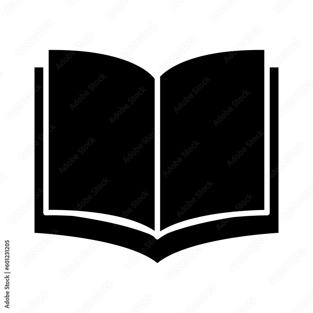 Book - Vector icon, open book illustration on white background..eps Book - Vector icon, open book illustration on white background..eps