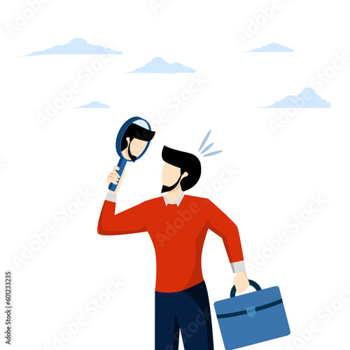 Self-awareness, the psychological state of oneself that is the focus of attention, awareness of various aspects of self, entrepreneurs find themselves from the mirror of self-awareness thinking.