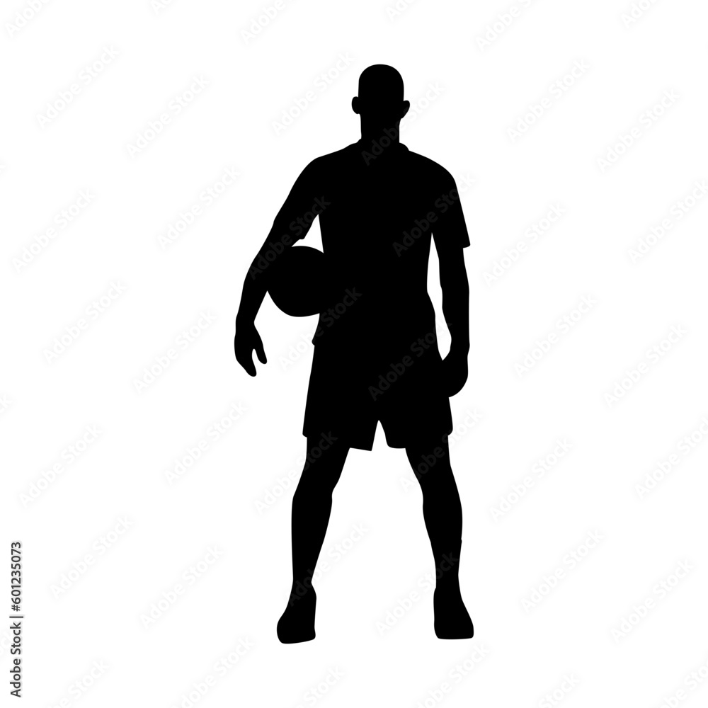 Basketball Player Silhouette