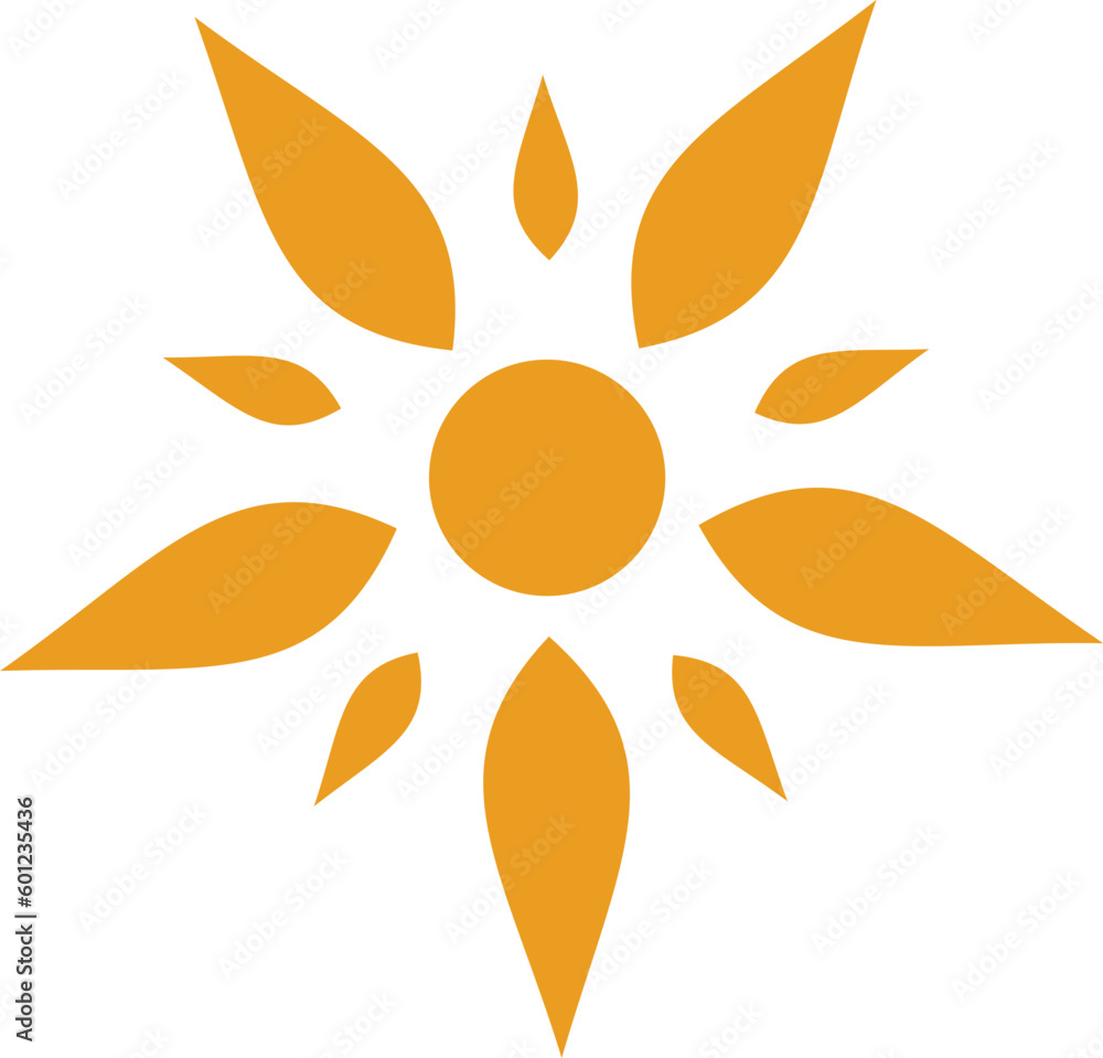 Sun Golden Light Element Sun Golden Light Element
