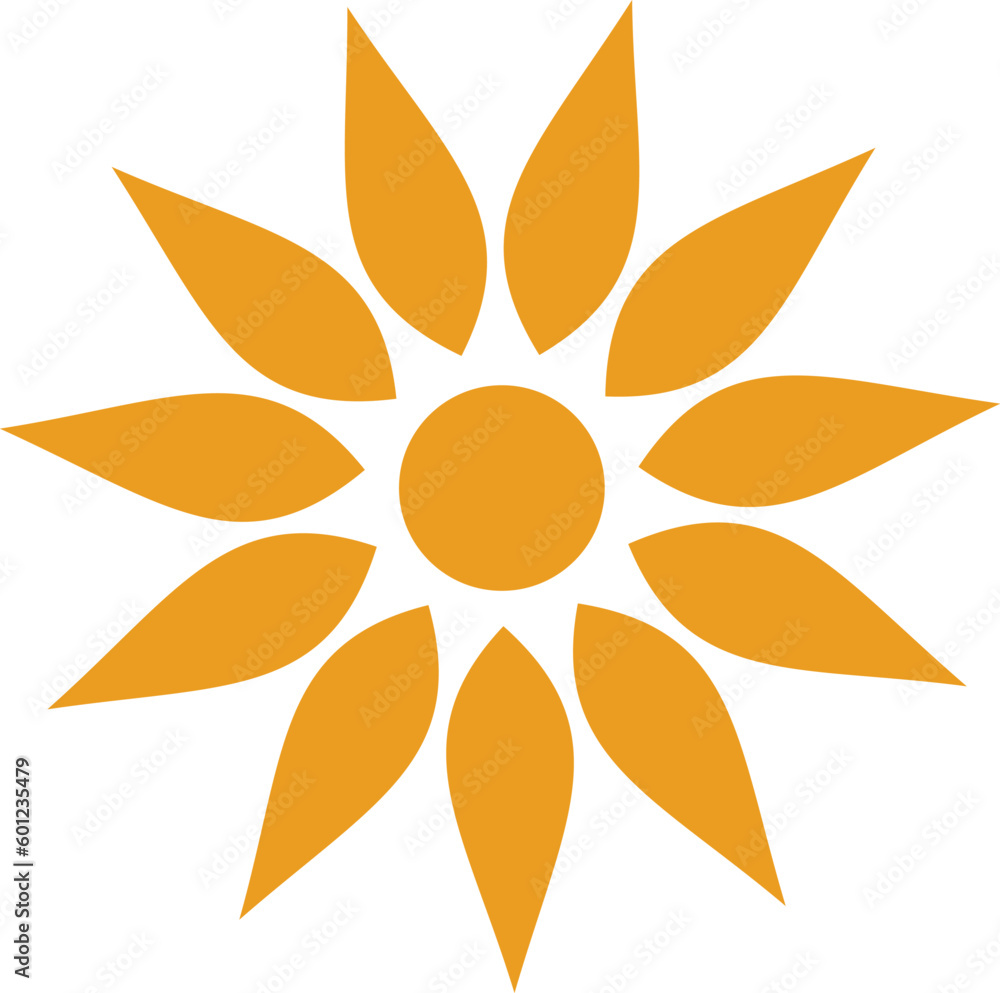 Sun Golden Light Element Sun Golden Light Element