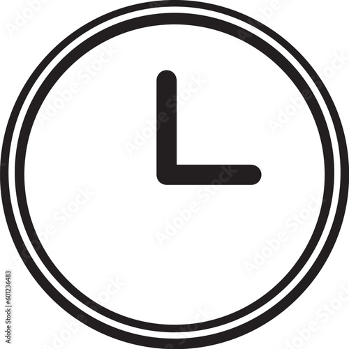 Wall Clock, time, Value, black and Wihte