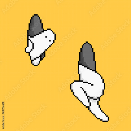 design pixel art mr do nothing