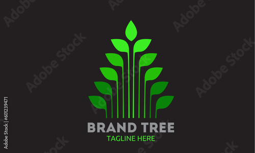 Free vector brand logo design