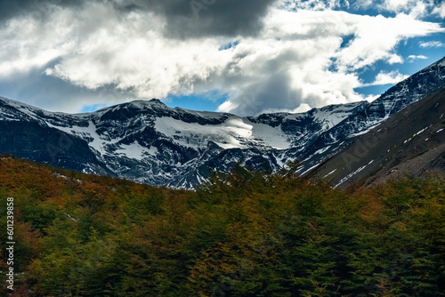 Mountains and nature in autumn