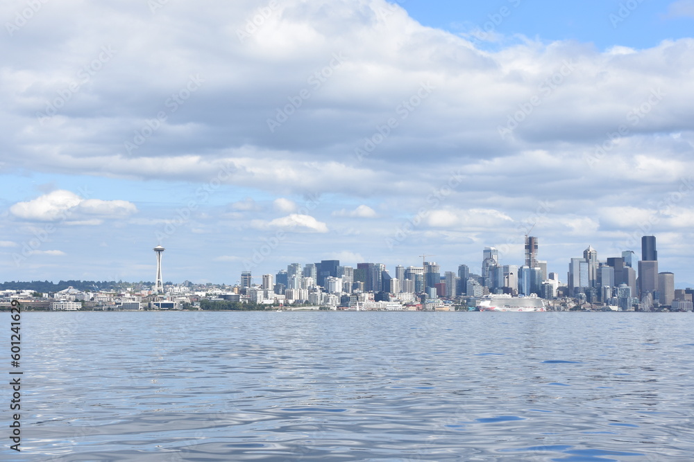 Naklejka premium Seattle Skyline