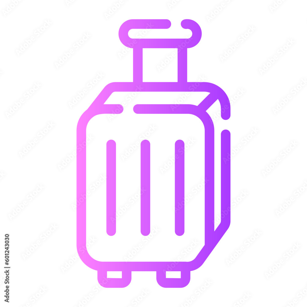 suitcase Line Gradient Icon suitcase Line Gradient Icon