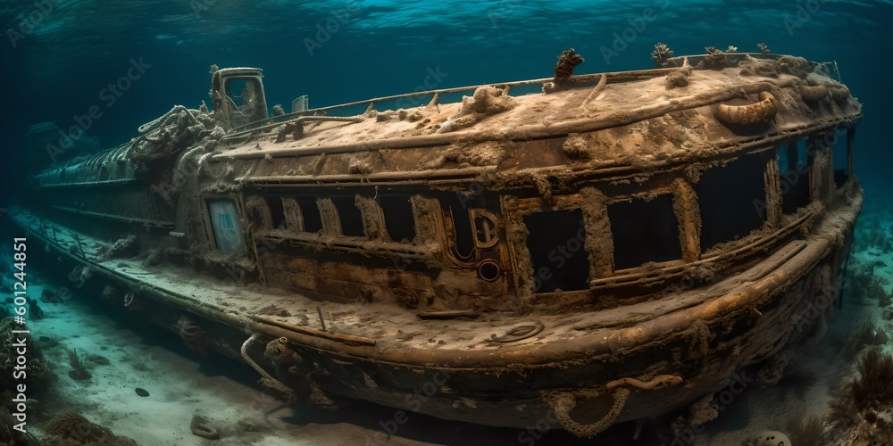 an old ship in the middle of the ocean an old ship in the middle of the ocean