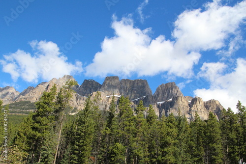 Clouds Over Castle Mountain, Banff National Park, Alberta