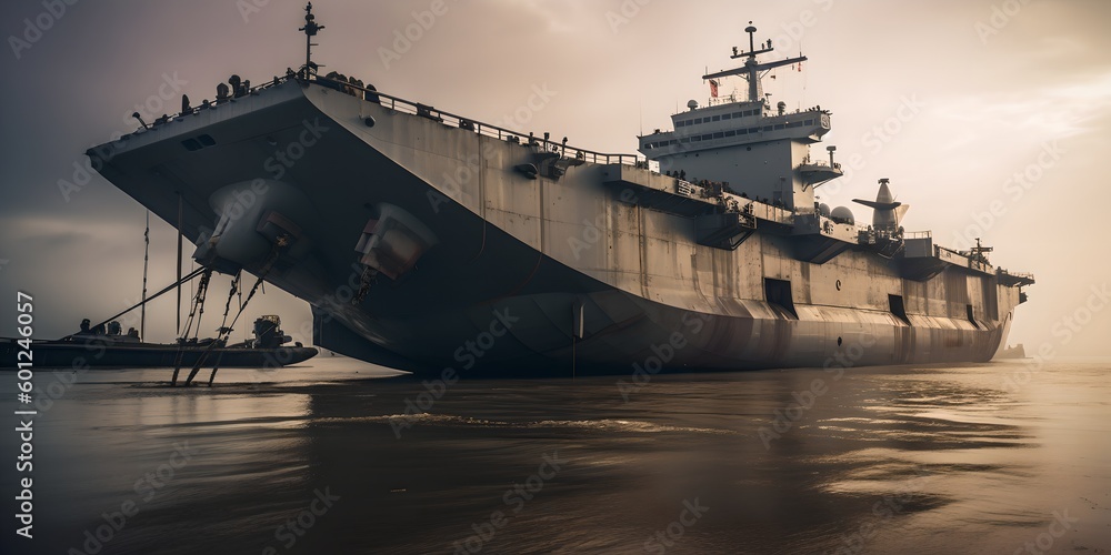 a large ship floating on top of a body of water a large ship floating on top of a body of water