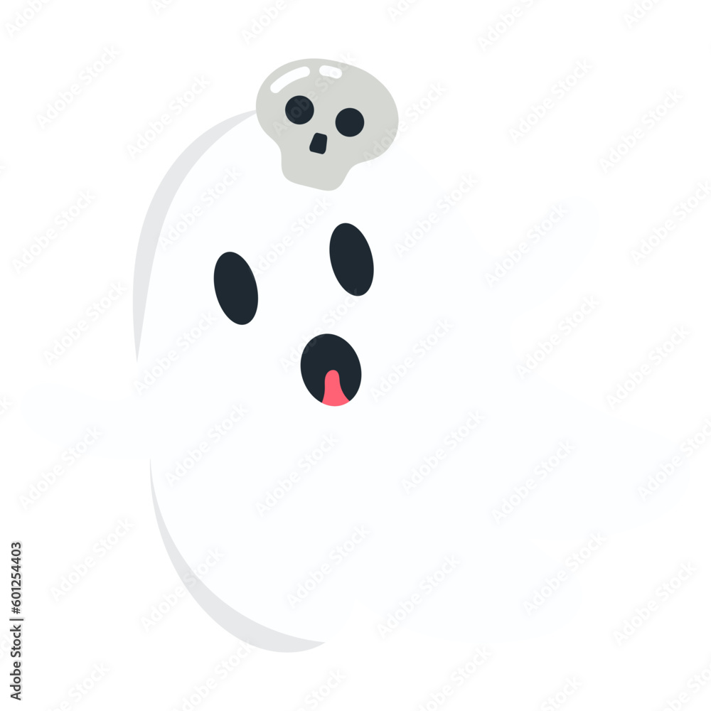 Halloween Ghost Illustration 15 Halloween Ghost Illustration 15