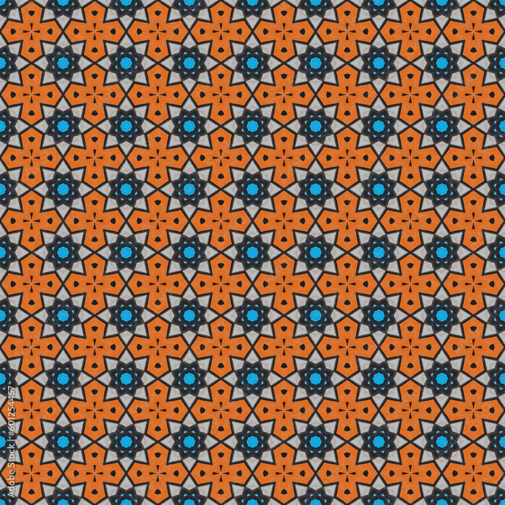 Fototapeta premium Seamless Print Interior Backdrop Floret Culture Carpet Template Modern Digital Fashion Classic Wallpaper Cover Fabric Textile Art Vintage Decorative Texture Graphic Retro Design Pattern.