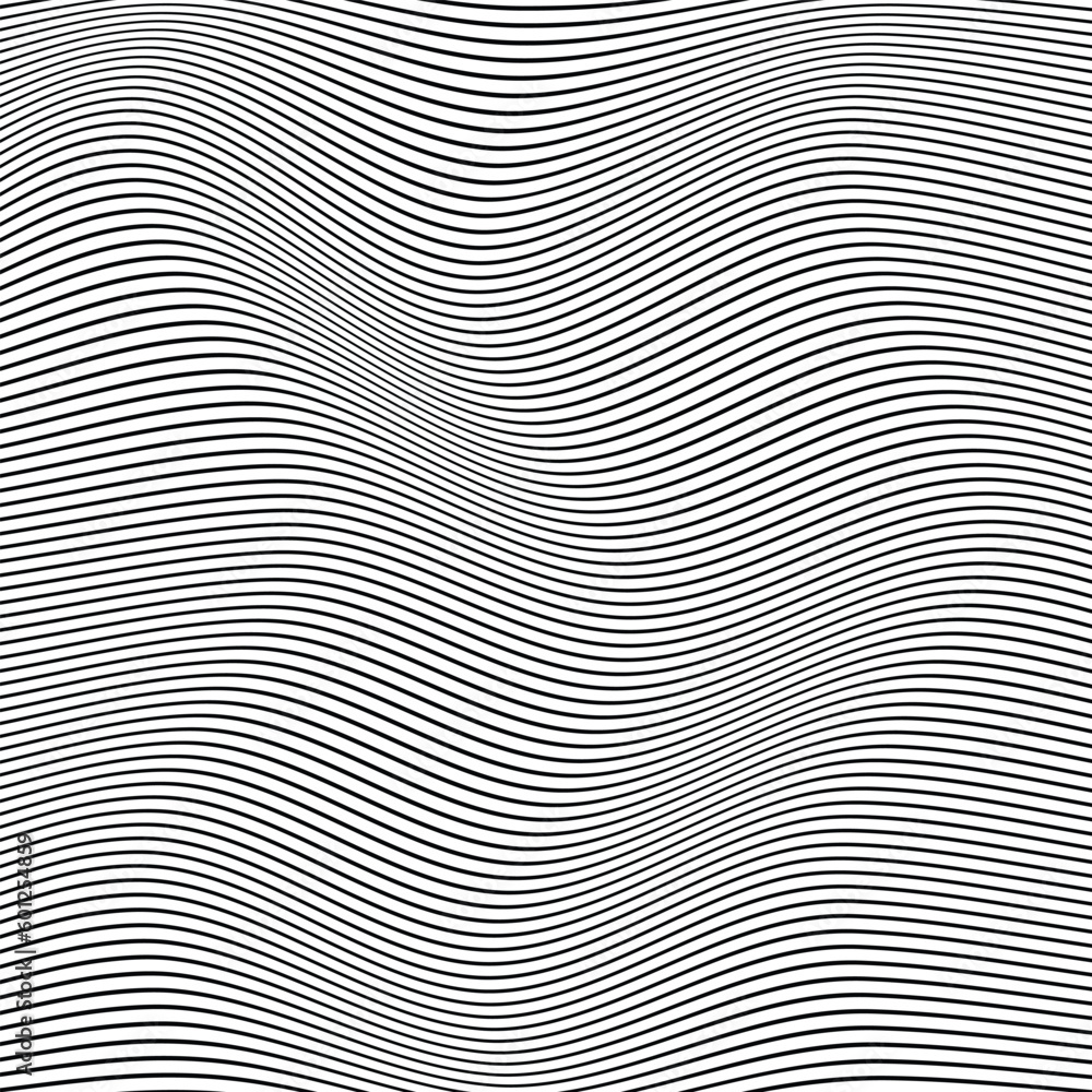 abstract modern geometric stripe line wave pattern.