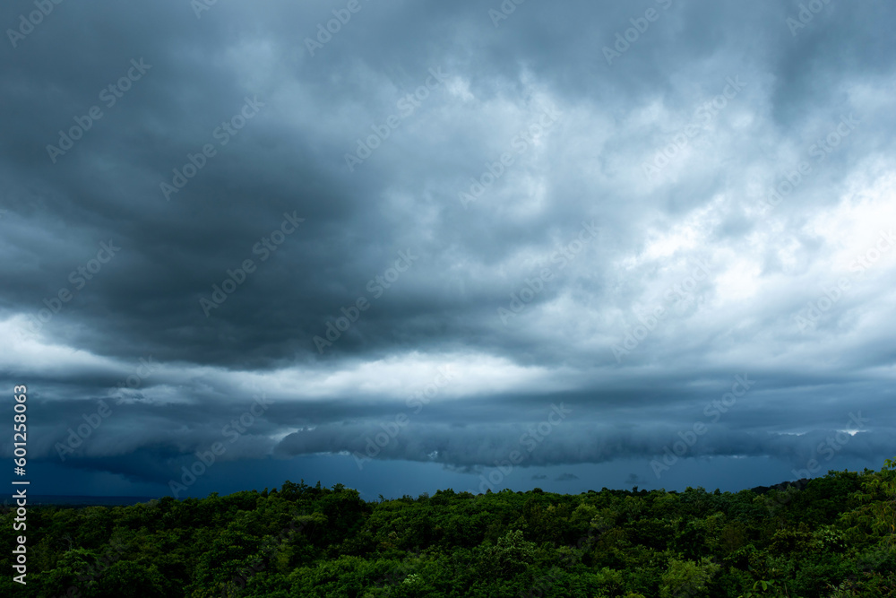 Storm clouds with the rain. Nature Environment Dark huge cloud sky black stormy cloud Storm clouds with the rain. Nature Environment Dark huge cloud sky black stormy cloud