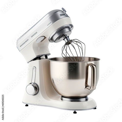 Kitchen mixer isolated on a white background.