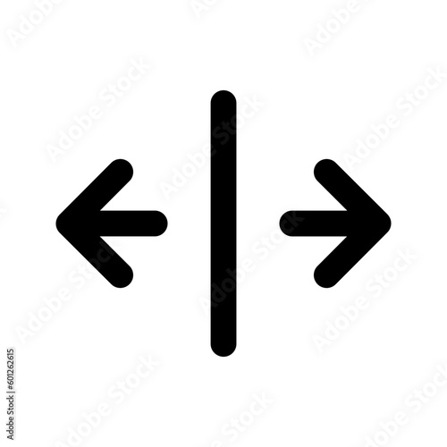 split glyph icon