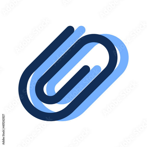 attach filled line icon