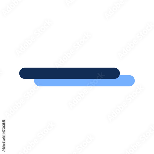 minus filled line icon