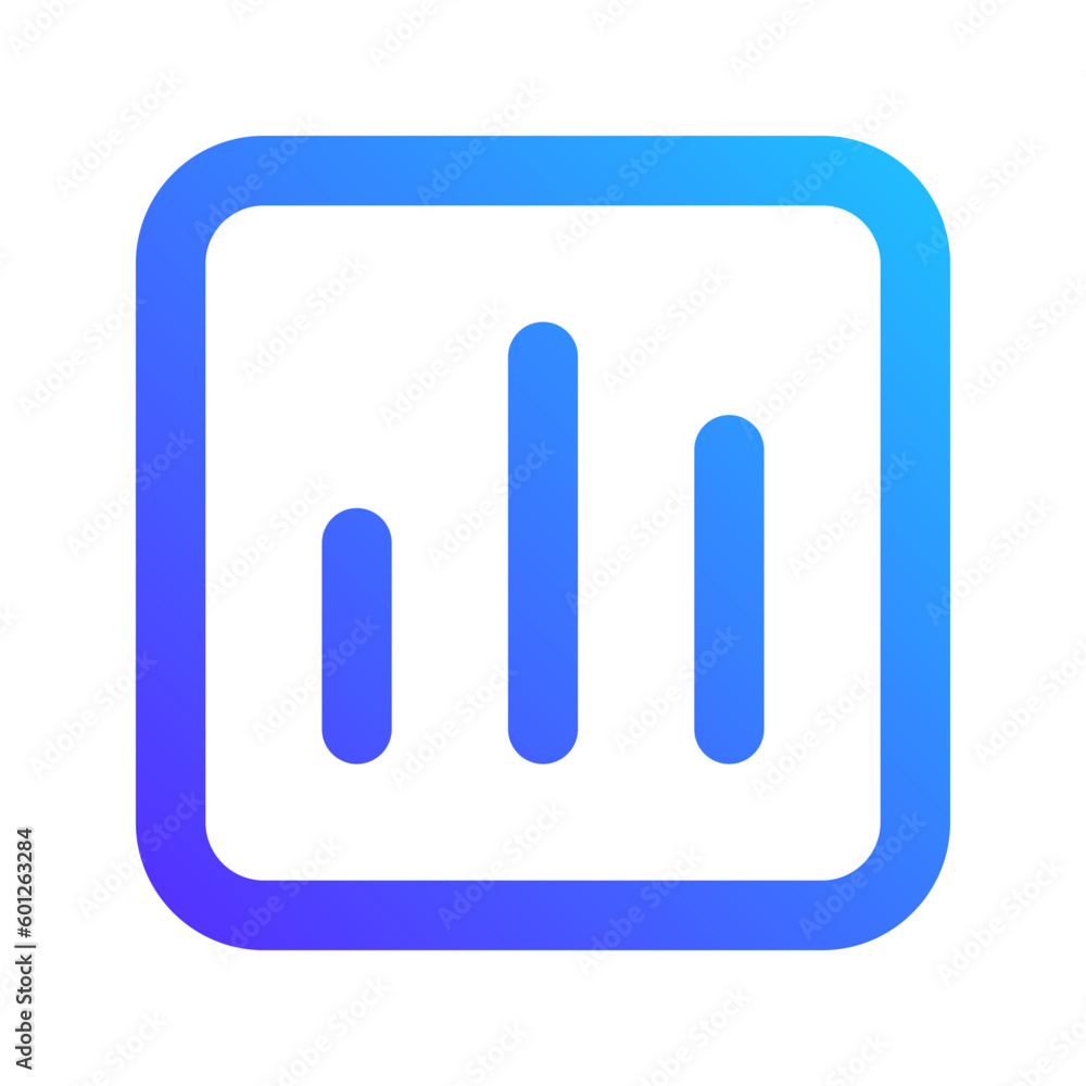 analytics gradient icon analytics gradient icon