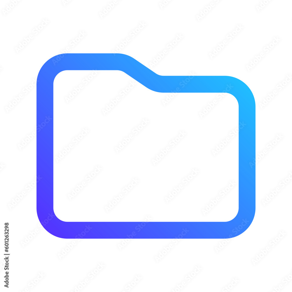 folder gradient icon folder gradient icon